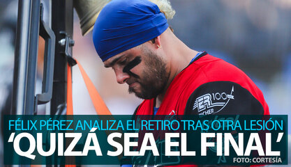 “Quizás sea el final”: Félix Pérez queda fuera todo el año con Piratas y analiza el retiro
