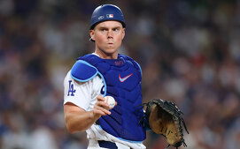 Will Smith pasará más de 10 días en la lista de lesionados de los Dodgers (Foto: MLB.com)